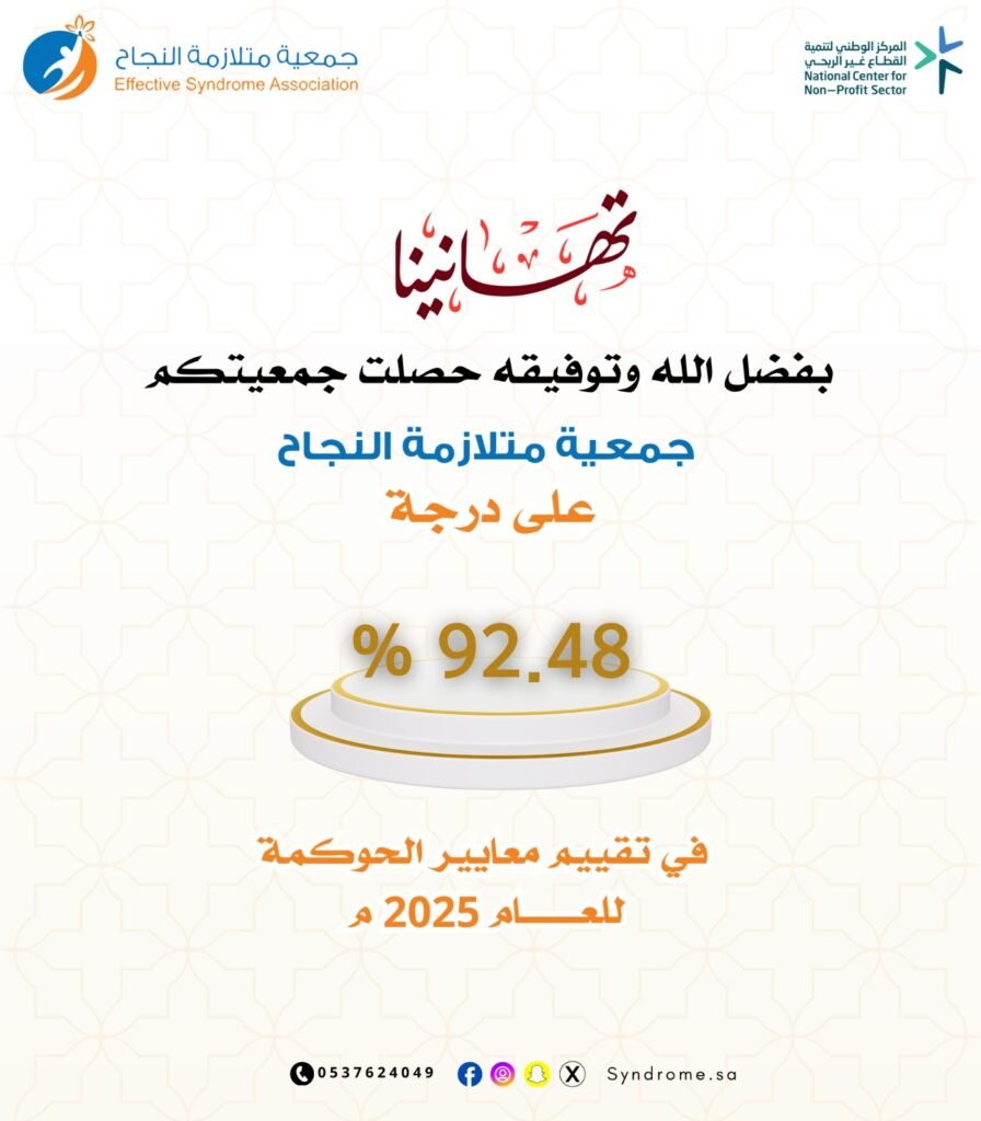 بالأرقام.. “متلازمة النجاح” تحقق تميزاً استثنائياً في معايير الحوكمة لعام 2025.