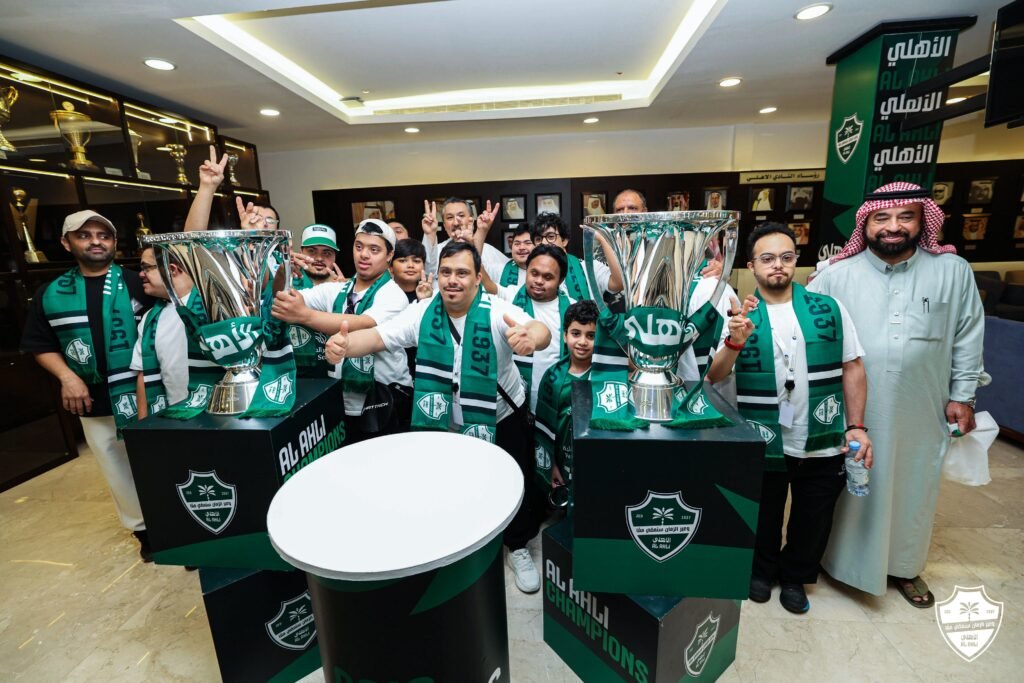 الأهلي يحتضن الإنجاز.. “متلازمة النجاح” تختتم أول بطولة كرة قدم بالمملكة لأبطال داون.