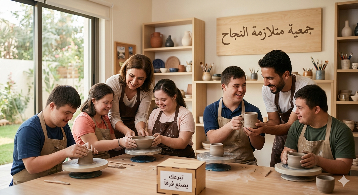 بيدِ العطاء والشراكة.. نـرسم مستقبلاً أجمل لأبطال داون