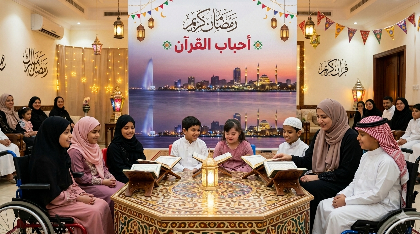 بالتعاون مع “شفيعاً”.. “متلازمة النجاح” تطلق برنامج “أحباب القرآن” الرمضاني لذوي الإعاقة