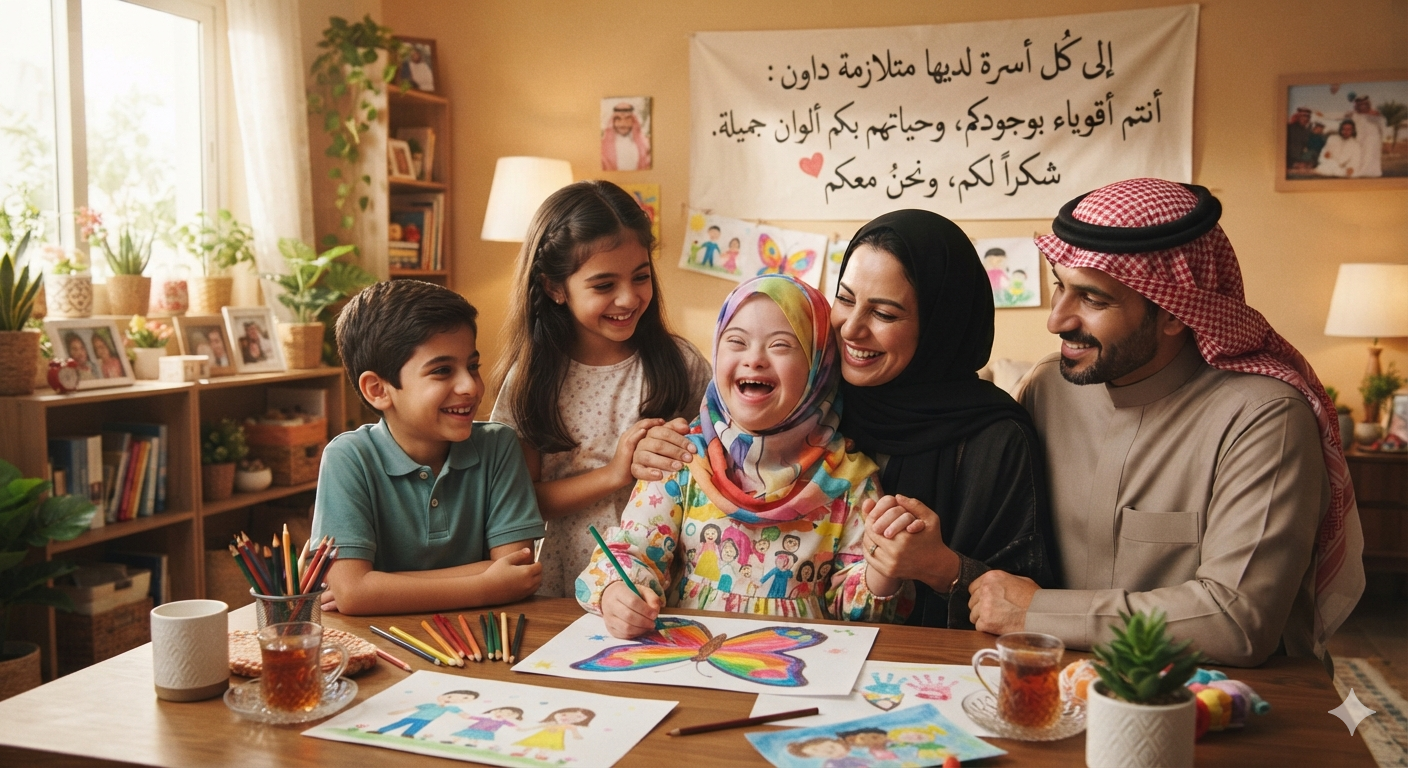 رسالة من القلب.. إلى كل أسرة تحتضن بطلاً من ذوي متلازمة داون
